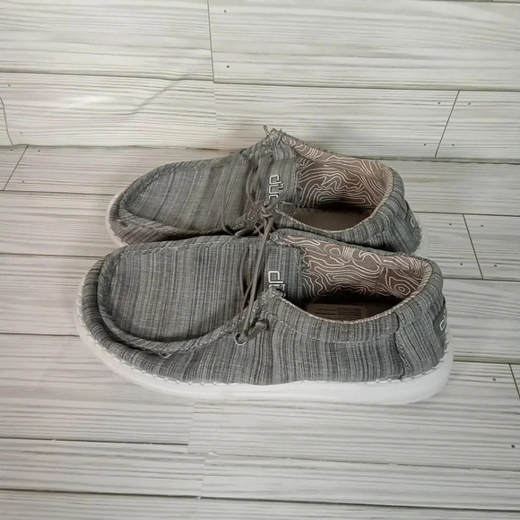 Hey dude wally youth 3 boys slip on shoes gray - Picture 4 of 7